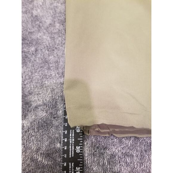 Rachel Zoe Women's‎ Sz Large Army Green Straight Wide Leg Jogger Pants - Picture 8 of 10